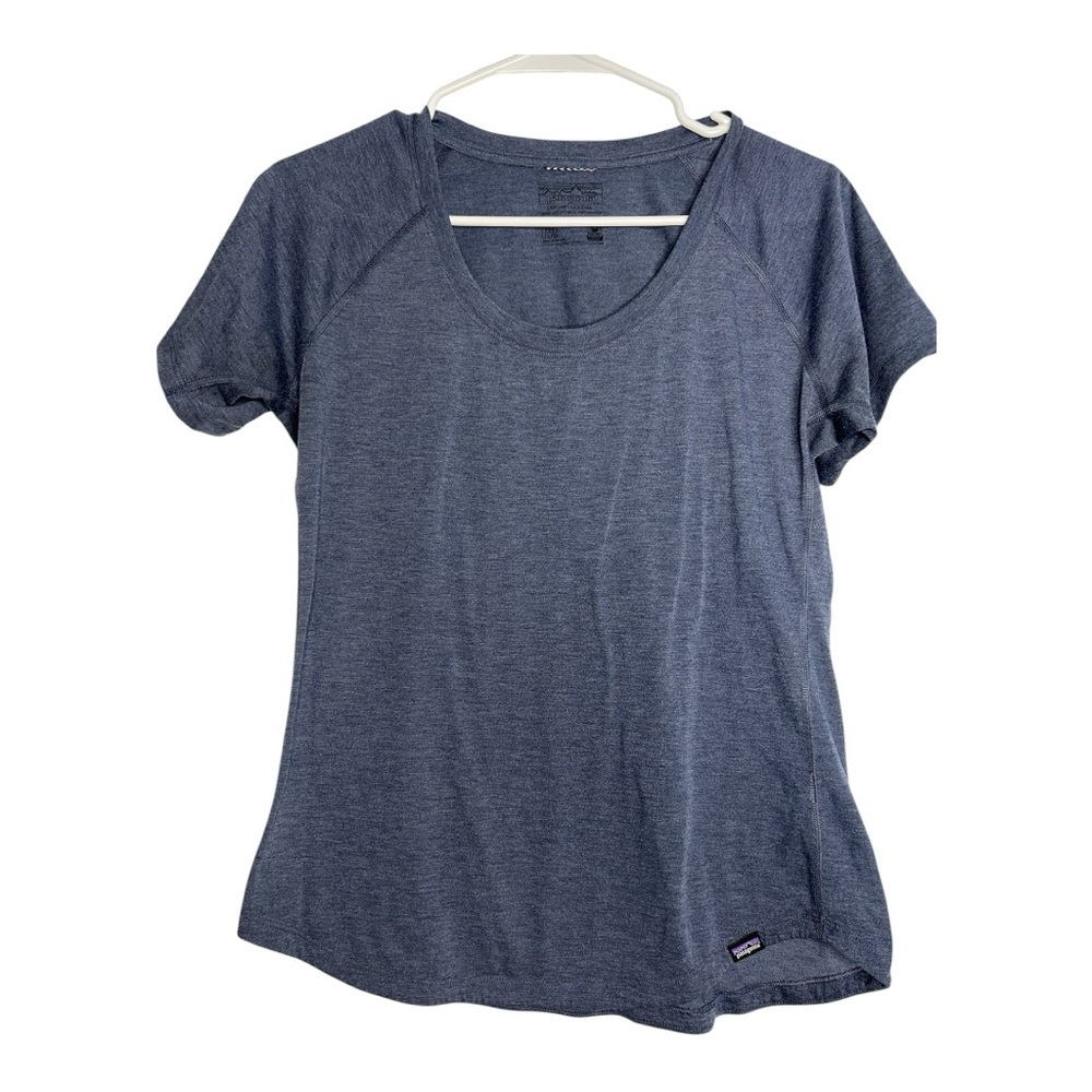 Patagonia Capilene Navy short Sleeve Tee Medium